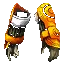 Intense Magnetic Gauntlets