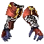 Intense Large Rogue Gauntlets